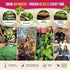 25 Pack 10900+ Organo Republic Medicinal & Tea Herb Seeds Variety for Indoor & Outdoors. Non-GMO Heirloom Garden Seeds: