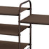 3-Tier 916 Closet, Simple Houseware Shoe Rack Storage Organizer, Bronze Space-Saving Shoe Shelf, Holds Pairs, Sturdy