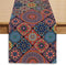 Winotic Boho Bohemian Table Runner 108 Inches Long, Vintage Seasonal Table Runners for
