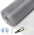 TONGMO 24" x 50' Hardware Cloth, 1inch Mesh Galvanized Chicken Wire Fence, 19