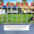 4 Macarrie Pcs Solar Powered Driveway Markers Reflective Lights Driveway Reflectors on Poles for Snow Road Outdoor Yard
