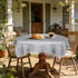 36 36 inch, Gray Square Tablecloth x Spring Rustic Farmhouse Grey Table Cloth, Small Linen Table Cover for Round Coffee