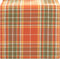 Elrene Home Fashions Hawley Plaid Harvest Fall/Thanksgiving Cotton Console Centerpiece/Table Runner, 13"x70"
