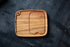 Ironwood Gourmet Fort Worth Steak Plate, Acacia Wood, 13 x 11 x 0.75 inches, Brown