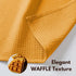 12 Pack 100% 12"x12" Native Fab Waffle Dish Cloths - Cotton, Absorbent, Quick Drying, Washable Towels for Cleaning