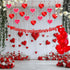 KatchOn Red Hearts Valentines Hanging Decorations - Pack of 30, No DIY, Indoor Hanging Hearts Decor
