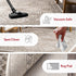 nuLOOM 2x3 Becca Traditional Tiled Area Rug, Beige, Stain Resistant, Faded Transitional Design