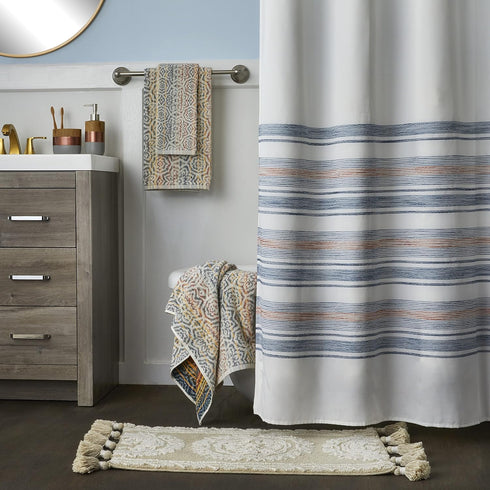 SKL Home Rhapsody Hand Towel, 2-Pack, Spice