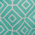 DII Large Rectangle Collapsible Polyester Storage Bin, Aqua, Stained Glass