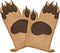 Fairly Odd Novelties FON-10278 Bear Oven Mitts Set, Funny Kitchen Mittens for Baking or Everyday Cooking