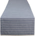 DII Farmhouse Gingham Checked Tabletop Collection, Table Runner, 14x108, French Blue