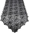 ibohr Halloween Table Runner with Spider Web Lace, Festival Table Decoration for Parties, 18 X 72 Inch