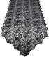 ibohr Halloween Table Runner with Spider Web Lace, Festival Table Decoration for Parties, 18 X 72 Inch