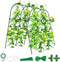 Cucumber Trellis for Raised Bed,U-Shape Garden Trellis for Climbing Plants Outdoor, Metal