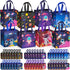 Kigeli 60 Pcs 6 Style Space Goodie Bags, Space Party Favors Large