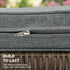 Fitfree Set 2, 17 16 Inch, Outdoor Chair Cushions, Fade-Resistant & Water-Resistant, D Shaped Patio Furniture Seat