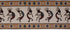 DII Southwest Hacienda Stripe Table Runner, 13x72, Part of the Tabletop Collection, Kokopelli Tapestry