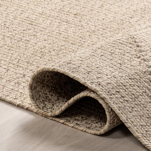 nuLOOM Wynn Braided Accent Rug, 2x3, Tan for Indoor/Outdoor Use
