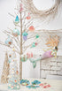 Gallerie II 5" Premium Small Glass Decorative Glitter Jellyfish Hanging Ornament, Christmas Tree Decor for All Seasons