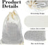 Piriuuo 10 (4 6 Inch) Spice Bags for Cooking, Cheese Cloth Bags with Drawstring for Straining Loose Tea x