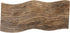 Bloomingville Large Grooved Mango Wood Slicer, Brown Cheese and Cutting Board