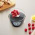Taylor Digital Kitchen Scale - Glass Platform with Tare Button, Weighs up to 6.6 Pounds Capacity, Black
