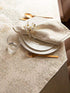 DII Holiday Dining Table Linen Napkin Set, 20x20, Jacquard Snowflakes, 6 Piece Sparkle Metallic Kitchen Décor