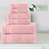 6-Piece Set, 100% 2 2 2 Set Elegant Comfort Luxury Towel Premium Soft Turkish Cotton, Three Line Popcorn Design Bath