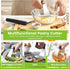 Spring Chef Dough Blender & Pastry Cutter Tool, Stainless Steel Pastry Blender & Bench Scraper for Baking