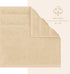 American Soft Linen Luxury Washcloths, 600 GSM 100% Cotton, 4 Piece Set, Beige