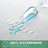 16 inch STYLINEN King Tencel Eucalyptus Mattress Protector - Waterproof Breathable Cooling Cover Protects Against