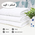 Pack 86% 14% 24 50 (8-Pack) GREEN LIFESTYLE Luxury Bath Towel - White Large Bath Towels for Spa, Gym, Bathroom, Hotel