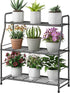 Simple Trending Plant Stand Outdoor Indoor 3 Tier Metal Waterproof Plant Shelf