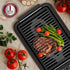 OVENTE Electric Indoor Grill, 15 x 10 Inch Non-Stick Cooking Surface, 1200W Fast Heat Up Power, Black