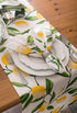 DII Tabletop Collection, Lemon Bliss Table Runner, 14x72