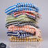 Organic Turkish Cotton Hand Towels for Bathroom, Oversized 17 x 35 Inches, Soft Plush Highly Absorbent Towels for