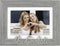Malden International Designs 4x6 or 5x7 The Girls! Picture Frame, Silver Finish, Gray Textured Wood