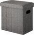 COSYLAND Ottoman with Storage Collapsible Fabric - Footrest Foot Stool for Room,