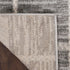 Nourison Serenity Home Contemporary Area Rug, Grey Ivory 2'2" x 7'6", Easy-Cleaning for Bedroom & Living Room