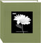 Pioneer DA-100CBF/SG Photo Album, 100 Pocket Fabric Frame Cover, Sage Green