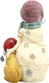 Pavilion Gift Company 5 Inch Collectible BirchHearts Snowman Figurine, "Friends are Always by Your Side"