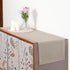 D'Moksha Homes 100% Pure Linen Natural Table Runner, 84 Inches Long, 14 x 84 Inch for Summer, Fall, Halloween