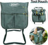 ZENY Folding Garden Kneeler Seat Gardening Workseats Portable Garden Bench Stool with Thicken Foam Kneeling Pad
