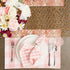 DII Pink Gingham Check Tabletop Collection, Placemat Set