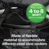 Hamilton Beach Portable Slow Cooker Travel Bag, Insulated Carrier Case for 4-8 Quart Crock, Black (33002)