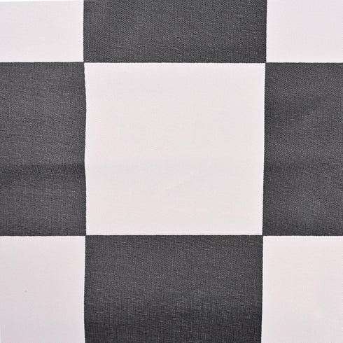Beistle 12-Pack Black & White Checkered Rayon Flags, Finish Line Flags for Racing, 11" x 18"