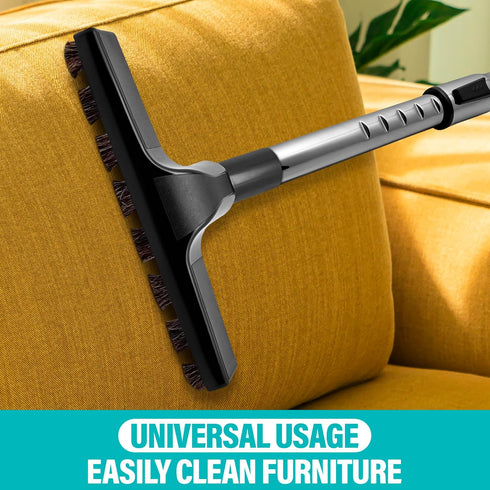 Hardwood Floor Cleaning Brush Vacuum Attachment, Horse Hair Soft Brush for Carpet & Wood Floor Cleaning