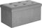 SONGMICS MAZIE Collection - 30 Inches Ottoman Storage Bench, 21 Gal. Folding