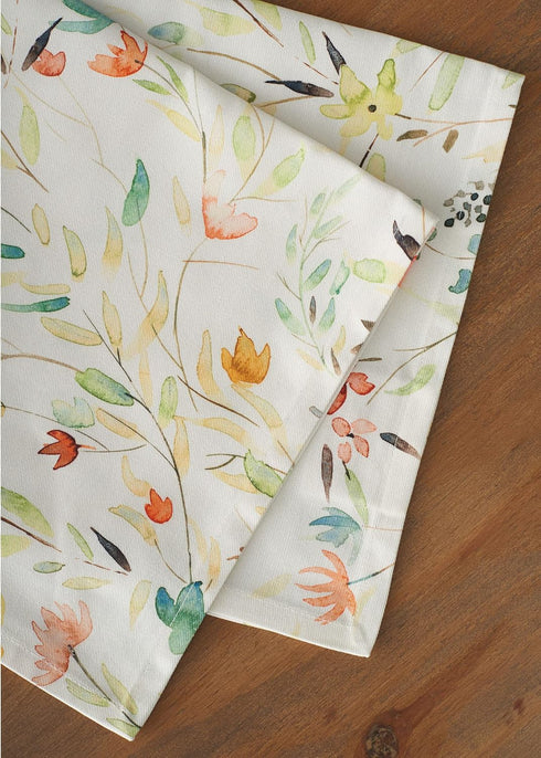 Maison d' Hermine Cloth Napkins Set of 4, 100% Cotton, Reusable Square Napkins for Dinner, Party, Wedding