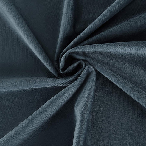 Sun Zero Hampshire Velvet Noise Reducing Thermal Total Blackout Curtain Panel, 50" x 96", Teal
